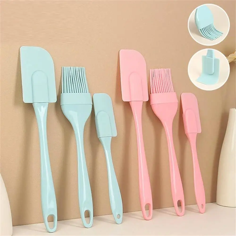 Kitchen Gadgets Blender - 3Pcs Non-Stick Silicone Cream Scraper Bread