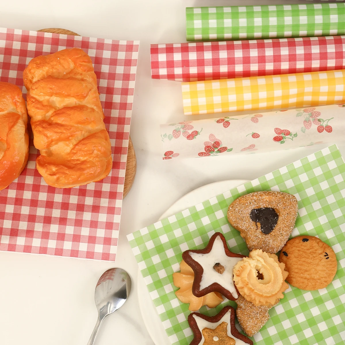 Kitchen Gadgets To Gift - 50Pcs Oilproof Wrapping Paper for Bread
