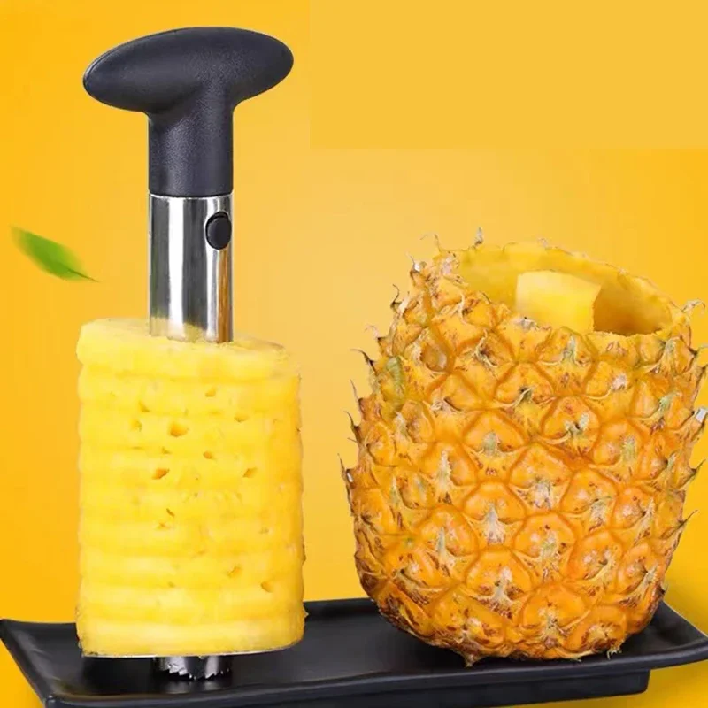 Kitchen Gadgets For Seniors - Pineapple Slicer Peeler Cutter Parer Knife