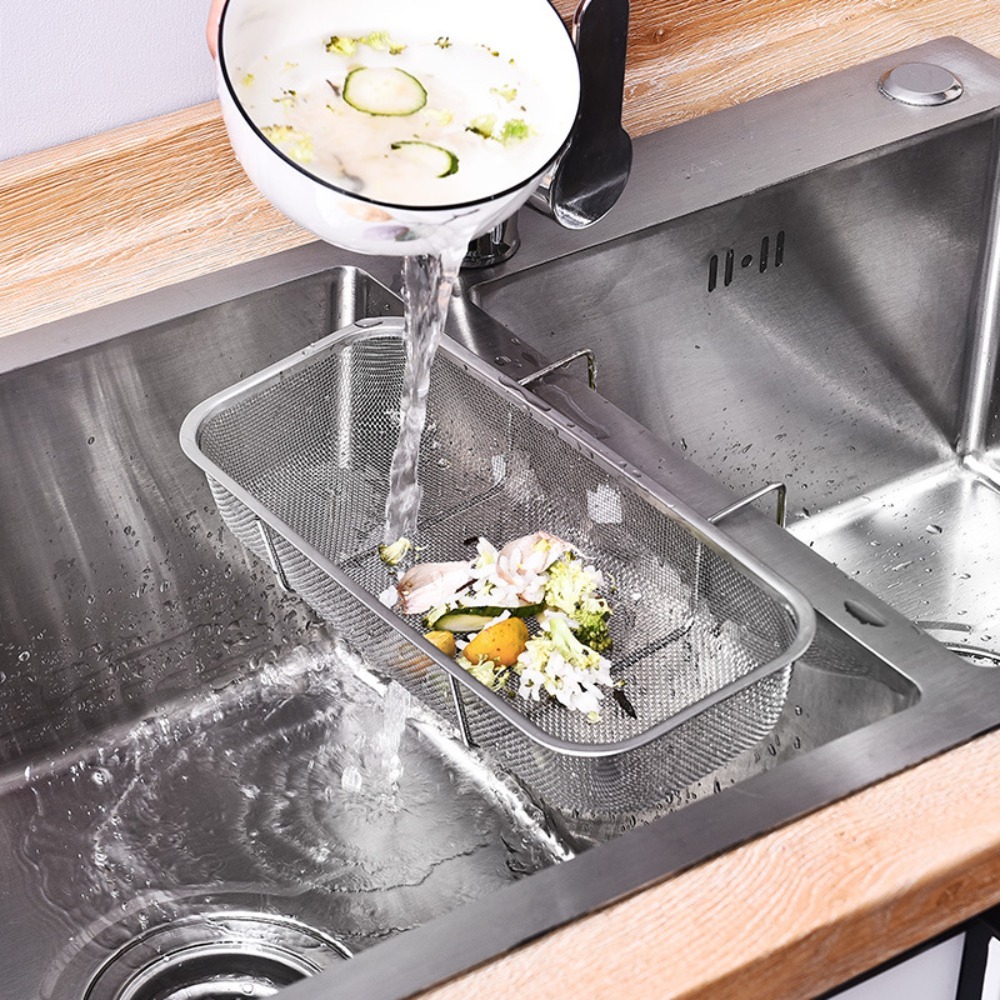 Kitchen Helper Gadgets - Kitchen Helper Sink Drain Basket Multifunctional