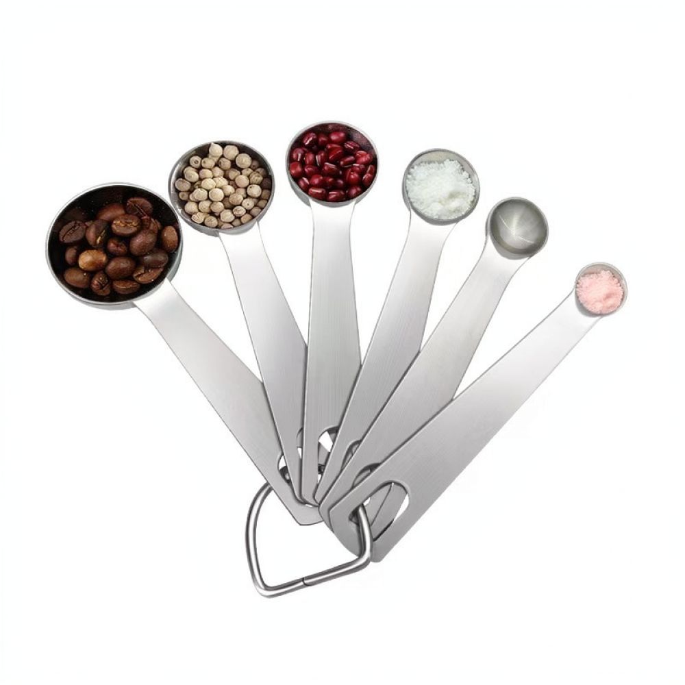 Kitchen Gadgets To Gift - Stainless Steel Measuring Spoons Set Kitchen