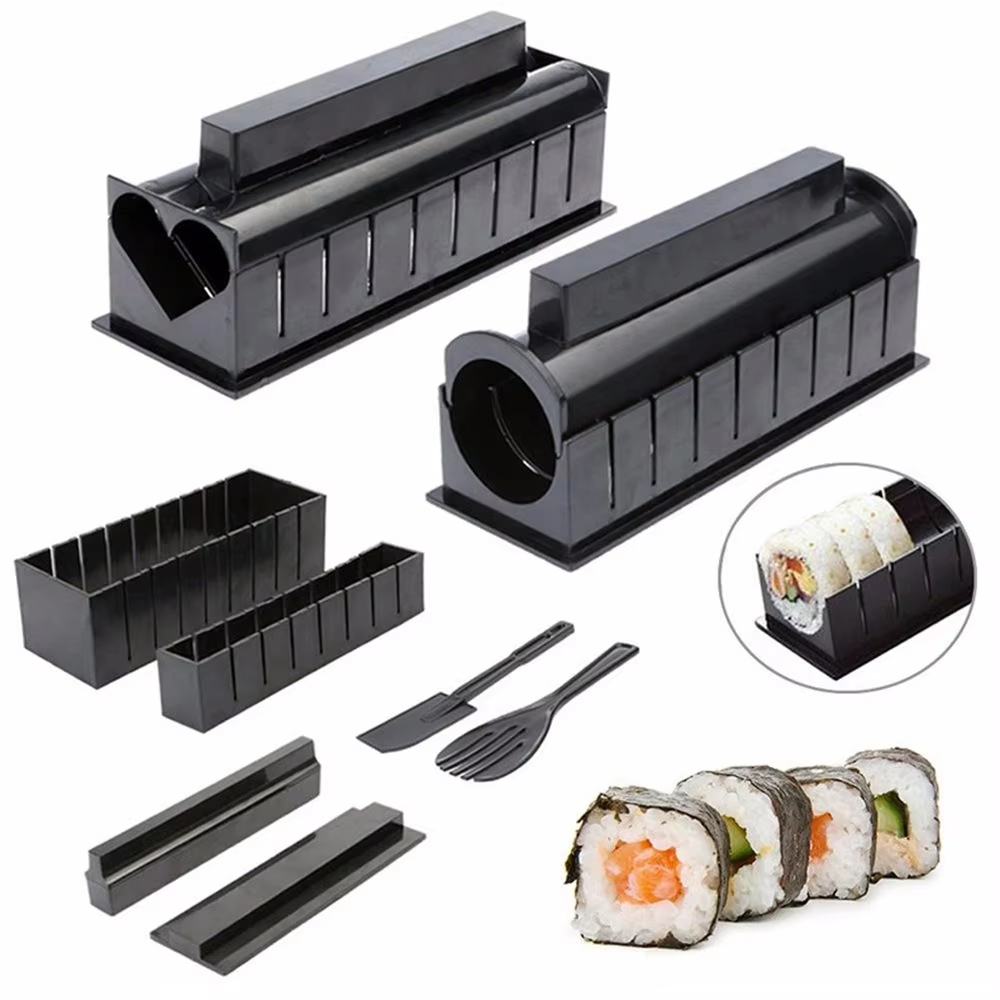 Kitchen Gadgets For Seniors - 3/10pcs Set Japanese Sushi Maker 3