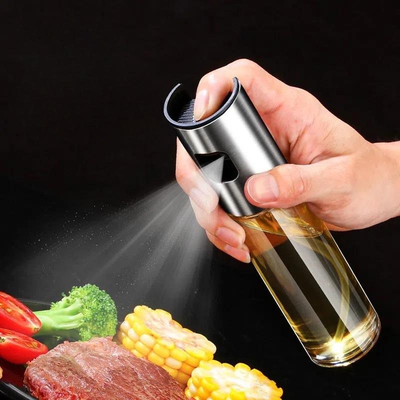 Kitchen Gadgets For Seniors - Glass Oil Sprayer for Cooking Olive