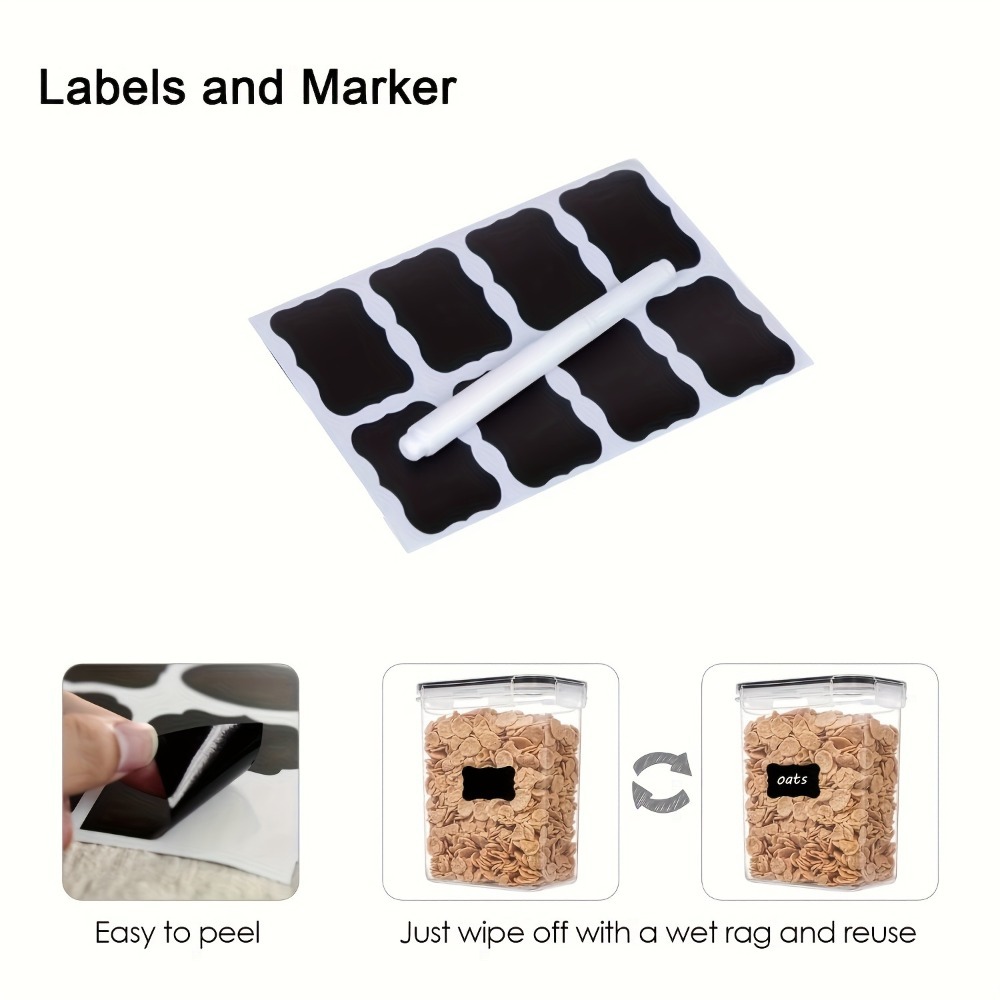 24Pcs Food Storage Containers  - Kitchen Gadgets For Seniors ulasan dan harga