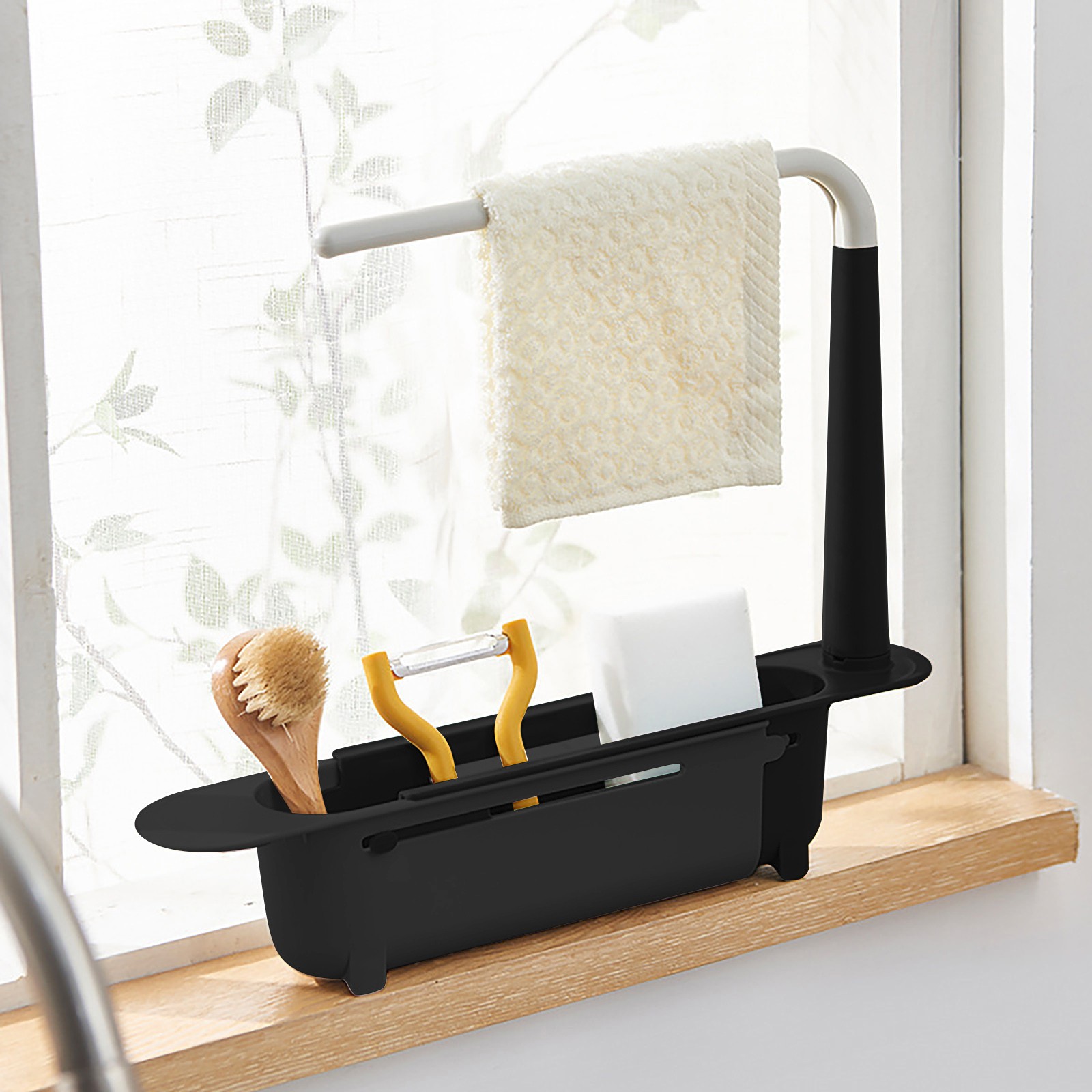 elescopic Sink Shelf Drainer R - Kitchen Gadgets For Seniors ulasan dan harga