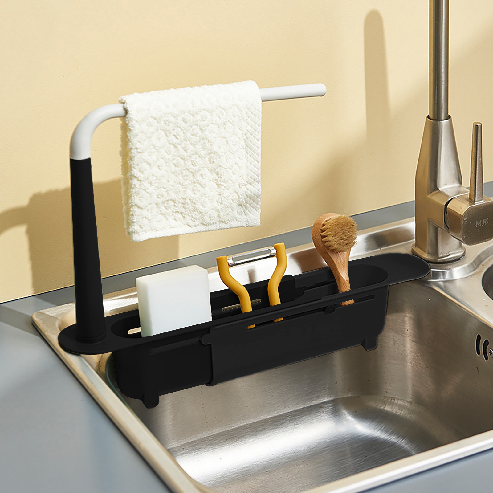 elescopic Sink Shelf Drainer R - Kitchen Gadgets For Seniors ulasan dan harga