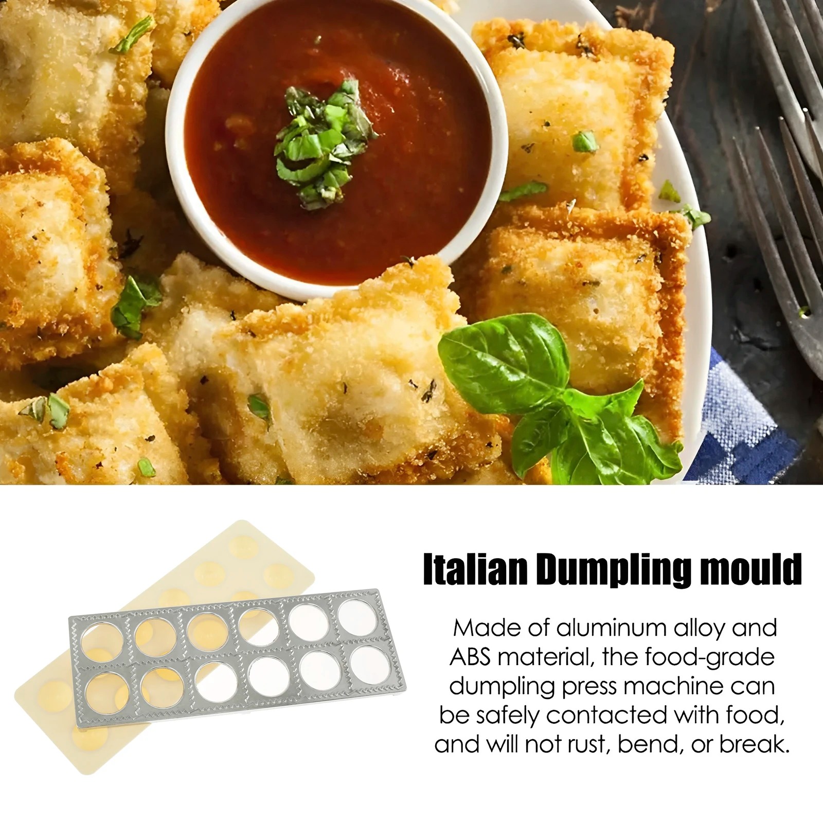 Dumpling Mold 12 Holes Ravioli - Kitchen Gadgets Latest ulasan dan harga