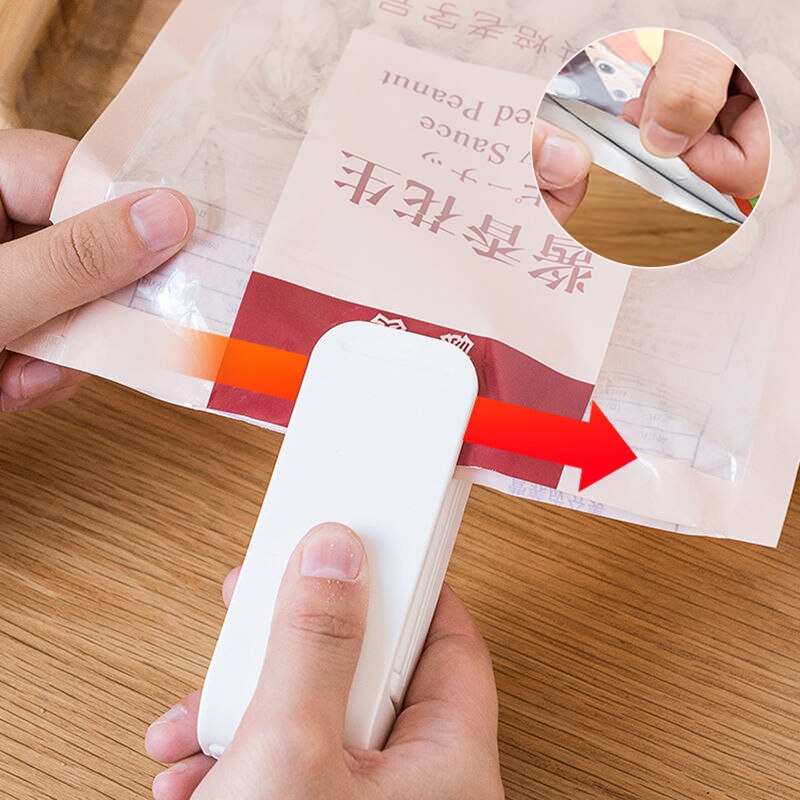 Mini Plastic Bag Sealer Portab - Kitchen Gadgets Store ulasan dan harga