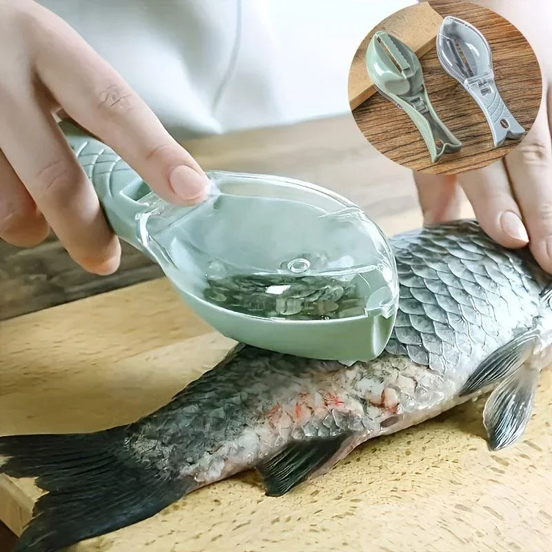 1PC Fish Scale Scraper Fast Re - Kitchen Gadgets Helpful ulasan dan harga