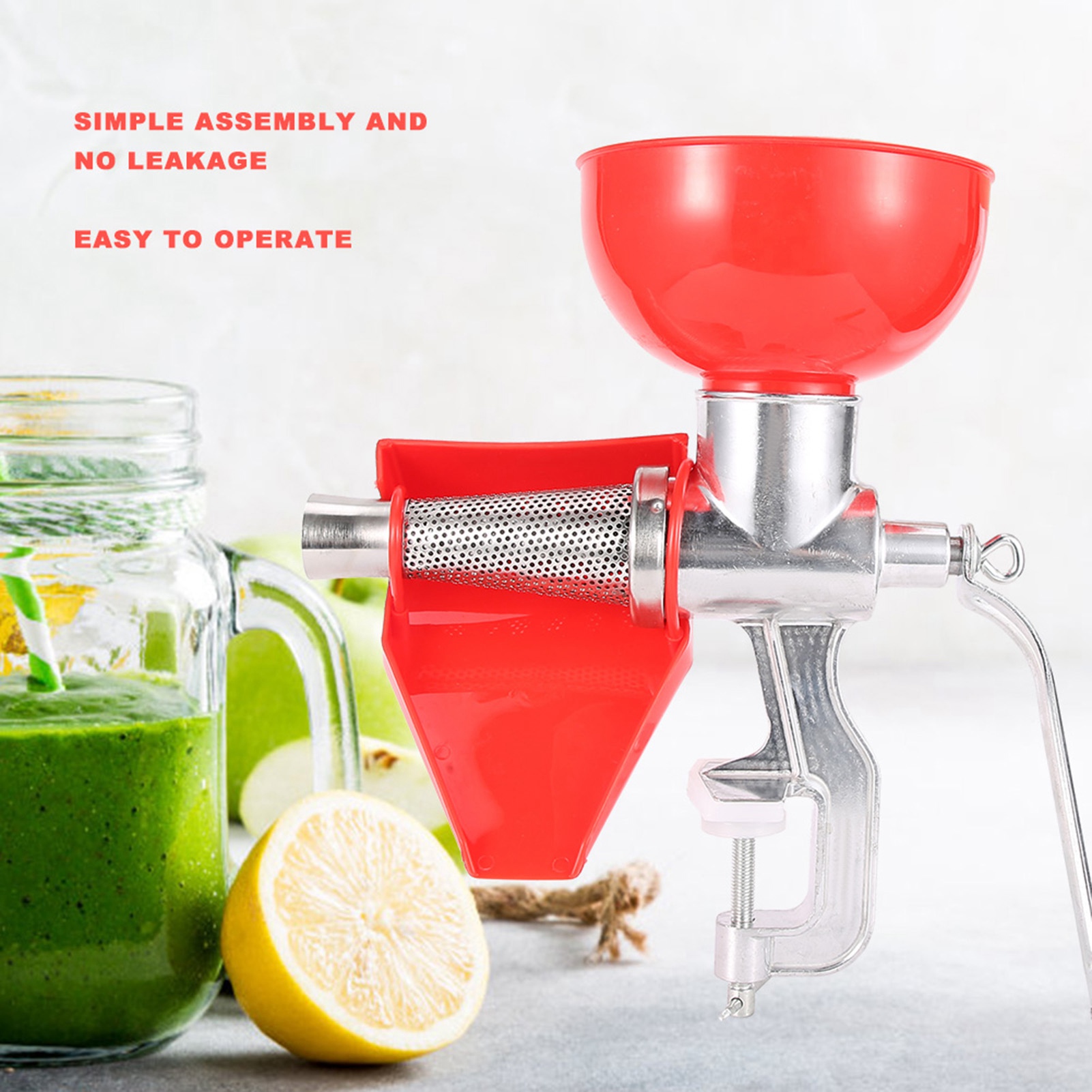Aluminum Alloy Thick Manual Ju - Kitchen Gadgets Juicer ulasan dan harga