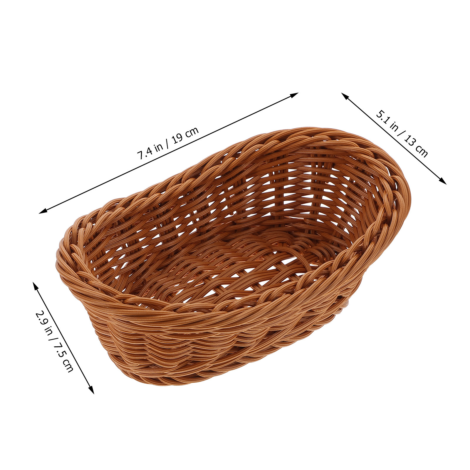 2Pcs Imitation Rattan Woven St - Kitchen Gadgets Store ulasan dan harga