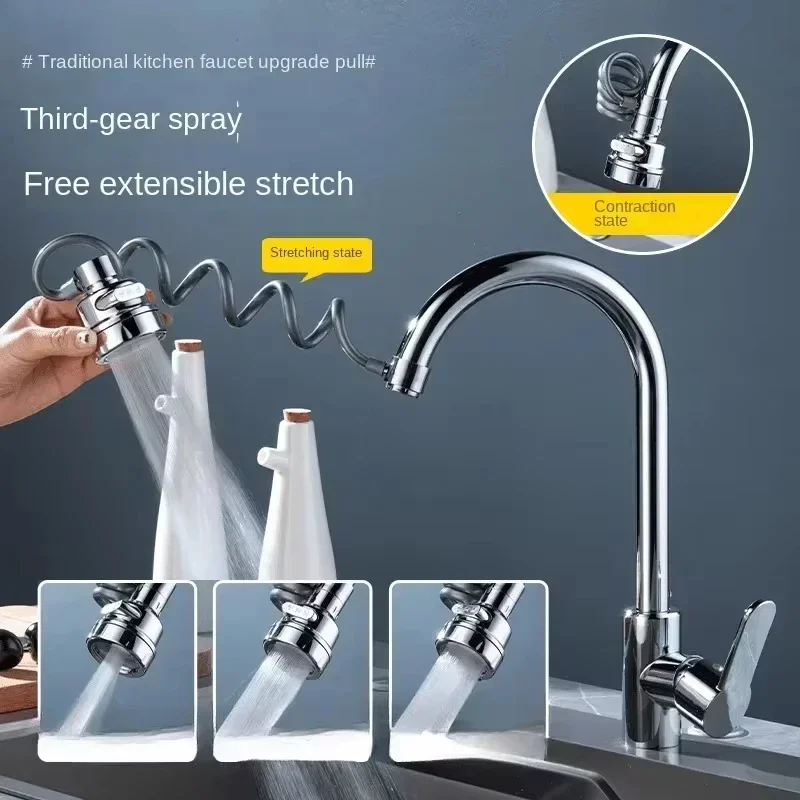 New 3 Modes Sink Faucet Extens - Kitchen Gadgets For Seniors ulasan dan harga