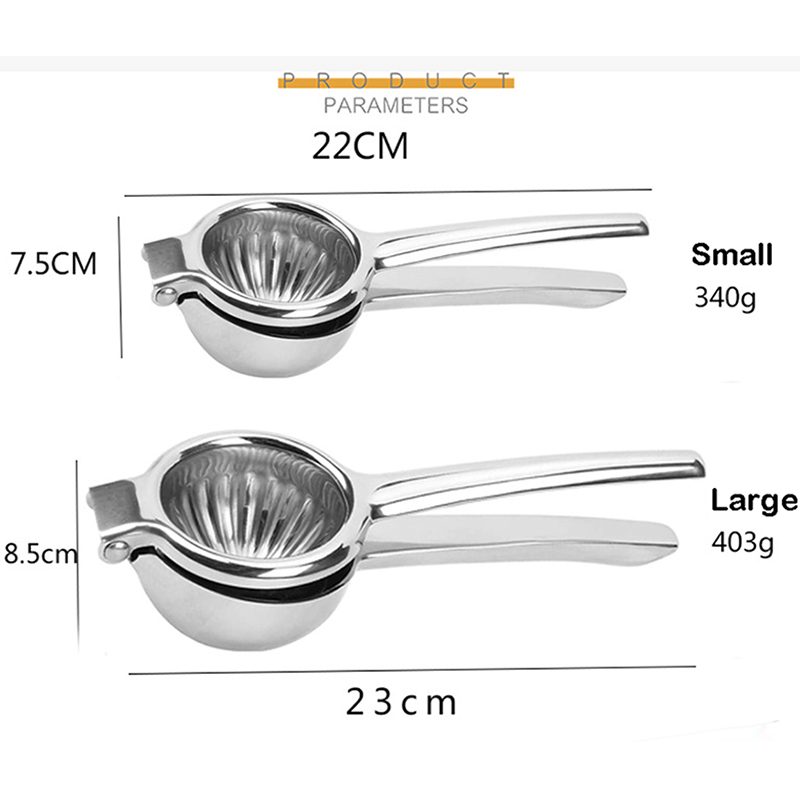 Manual Stainless Steel Lemon S - Kitchen Gadgets Juicer ulasan dan harga