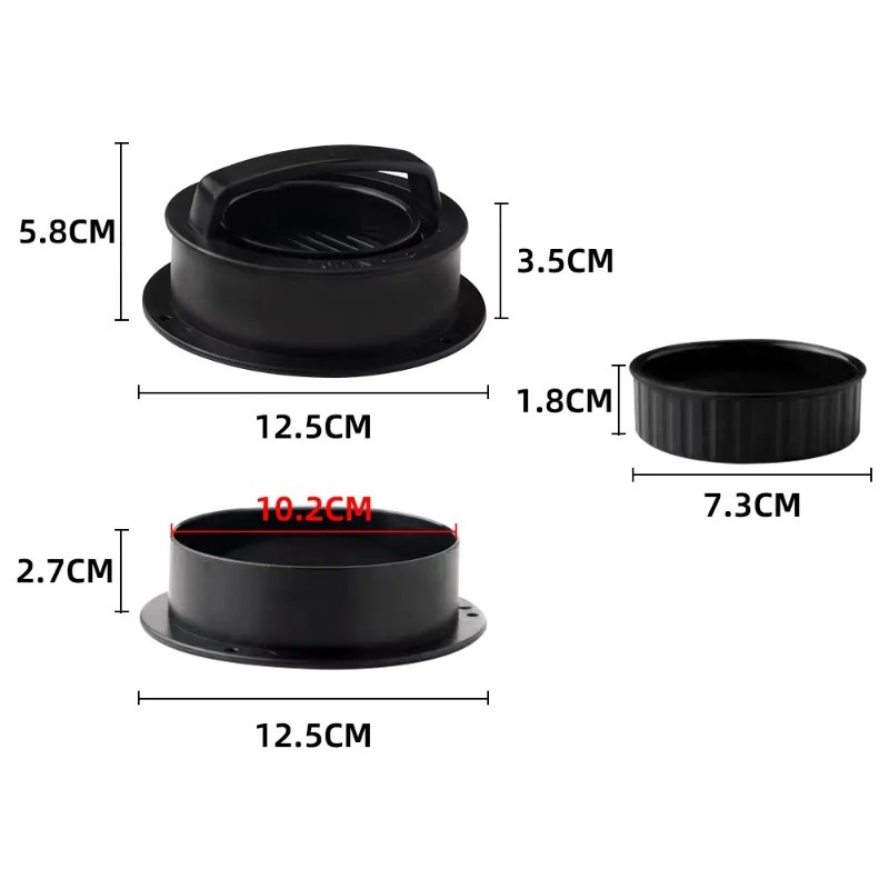 Round Hamburger Burger Press B - Kitchen Helper Gadgets ulasan dan harga