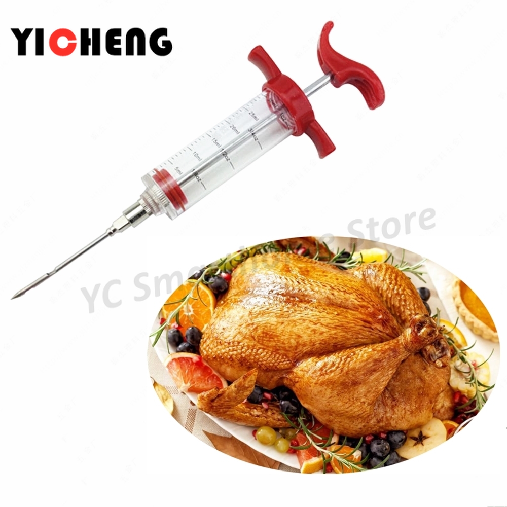 1Pcs Marinade Injector Seasoni - Kitchen Helper Gadgets ulasan dan harga