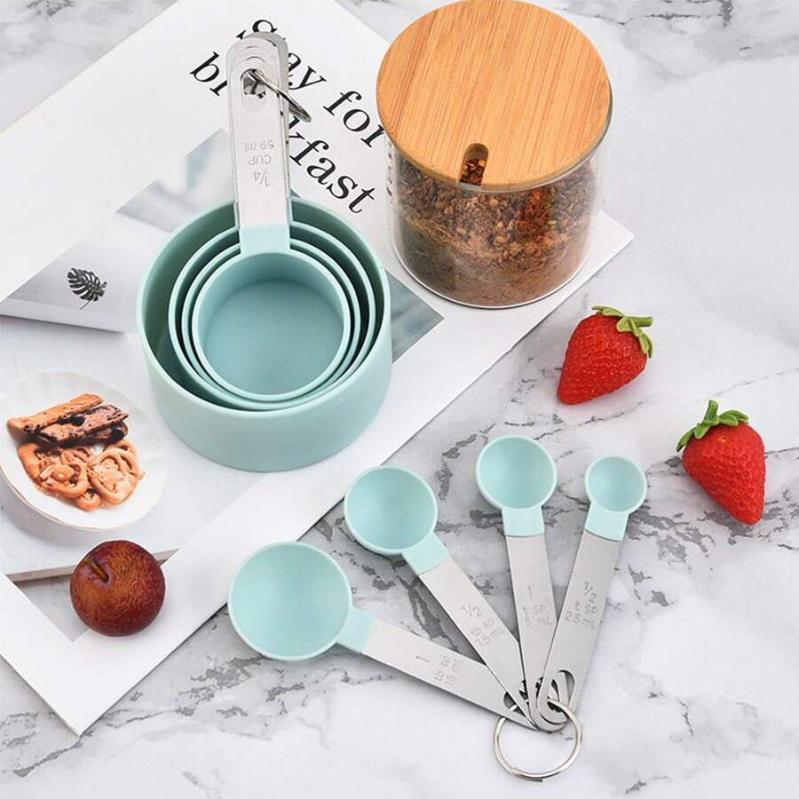 4PCS/8PCS plastic measuring cu - Kitchen Gadgets For Seniors ulasan dan harga