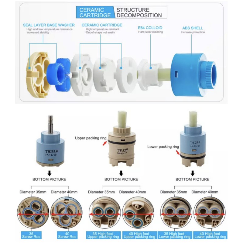 Faucets Mixing Spool Valve 25  - Kitchen Gadgets Blender ulasan dan harga